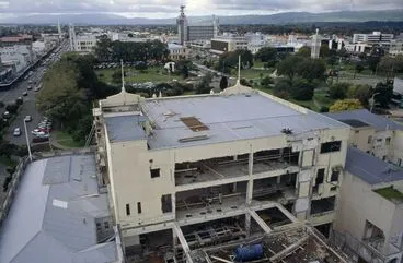 Image: Construction of New Palmerston North City Library