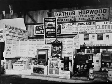 Image: Hopwood's ironmongery display at A & P show