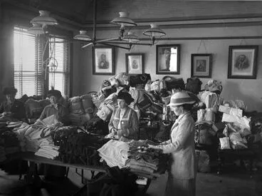 Image: Sorting Clothing for the Territorials