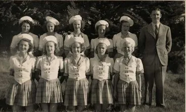 Image: Foxton Marching Team 1947