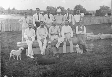 Image: Feilding Cricket Team, 1900