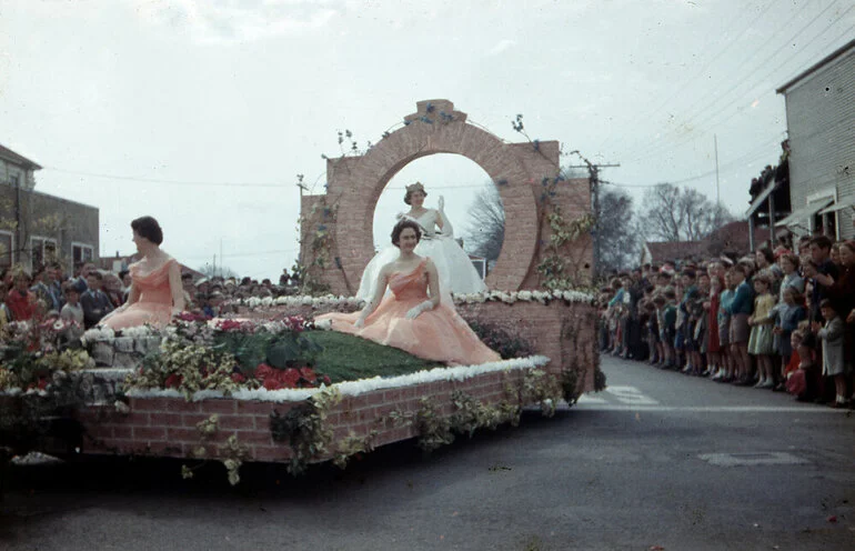 Image: Blossom Queen - Hastings Blossom Festival Parade 1958