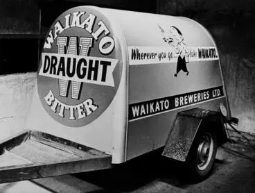 Waikato Breweries tanker trailer Image: Waikato Breweries tanker trailer