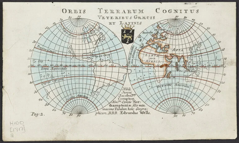 Image: Orbis Terrarum Cognitus Veteribus Graecis et Latinis