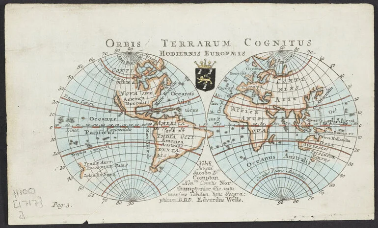 Image: Orbis Terrarum Cognitus Hodiernis Europaeis