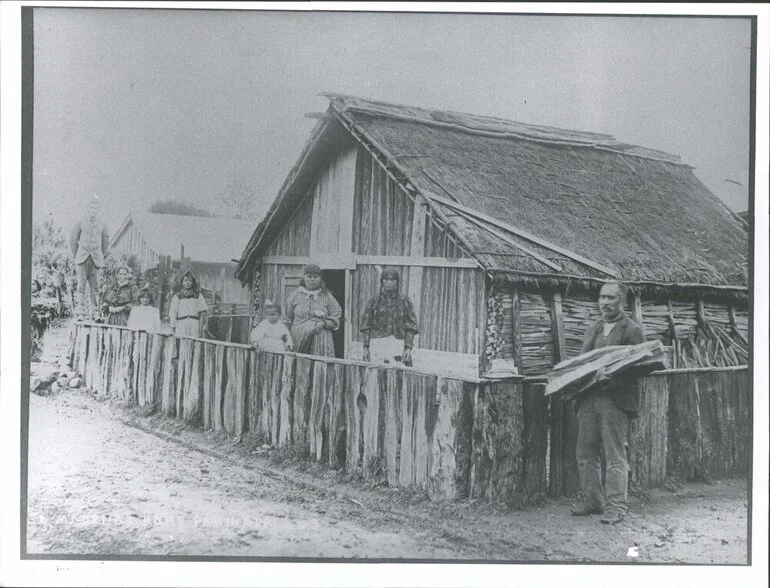 Image: Maori at home, Parihaka