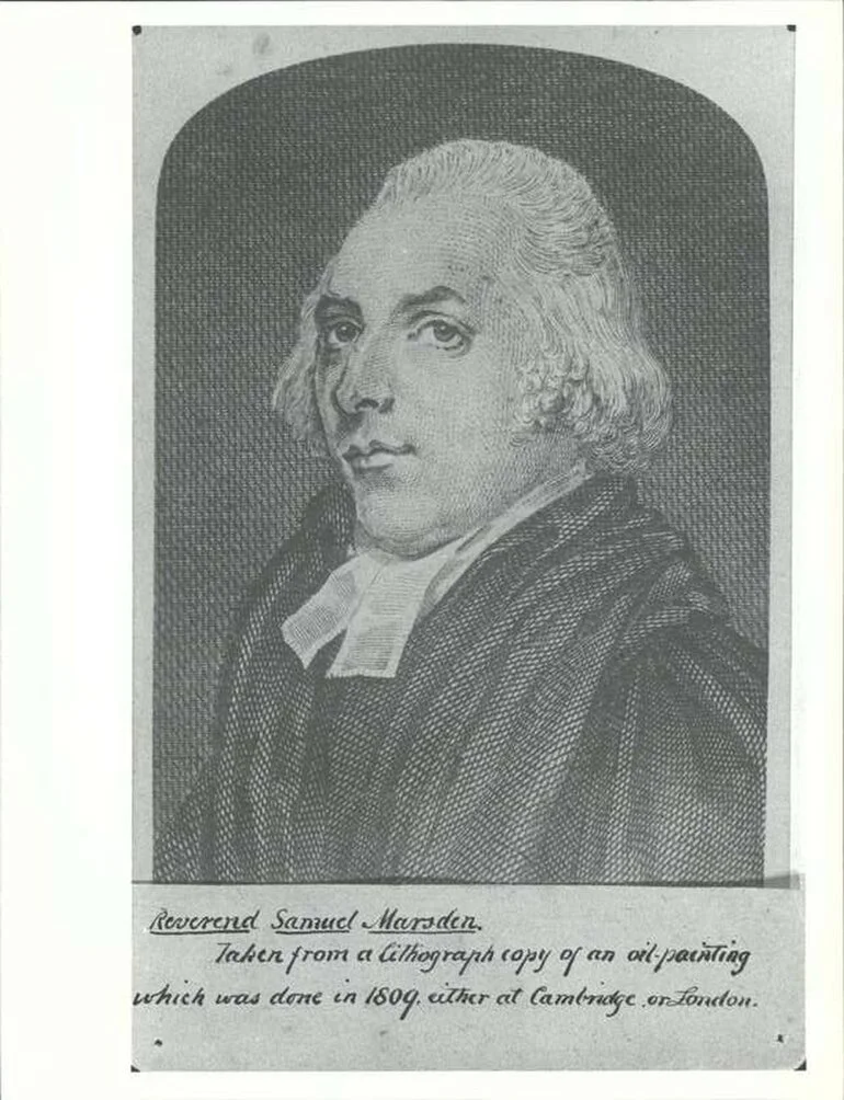 Image: MARSDEN, Samuel (Rev).