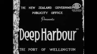 Image: DEEP HARBOUR : THE PORT OF WELLINGTON