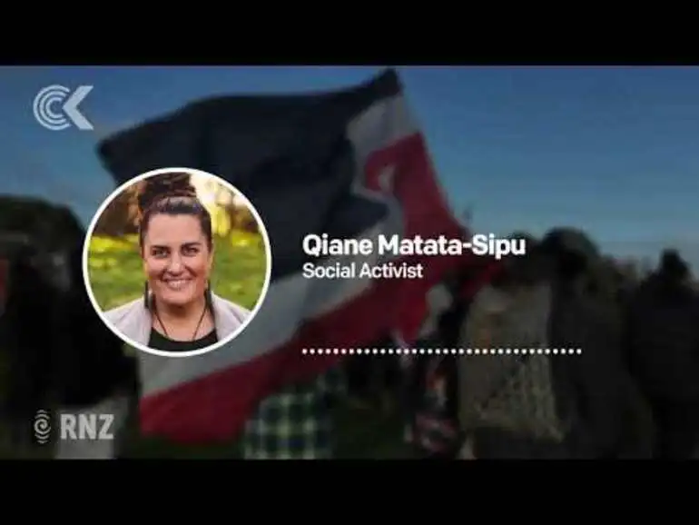 Image: Ihumatao protectors gather to mark a year since eviction notice