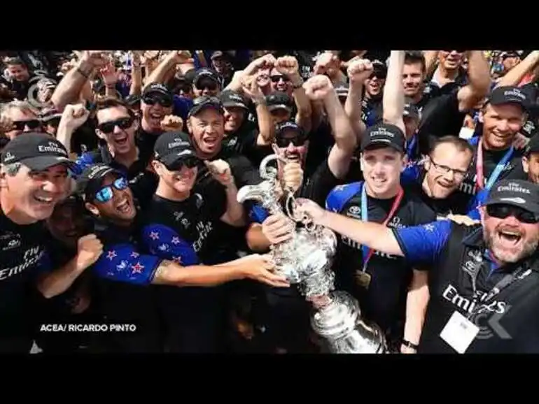 Image: Team NZ wins America's Cup: RNZ Checkpoint