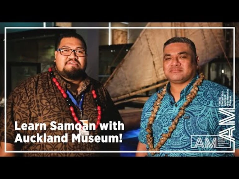 Image: Celebrating Samoan Language Week - Auckland Museum