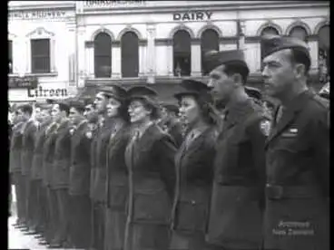 Weekly Review 195 - NZ Celebrates VE Day (1945) Image: Weekly Review 195 - NZ Celebrates VE Day (1945)