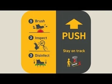 Prevent the spread of kauri dieback disease Image: Prevent the spread of kauri dieback disease