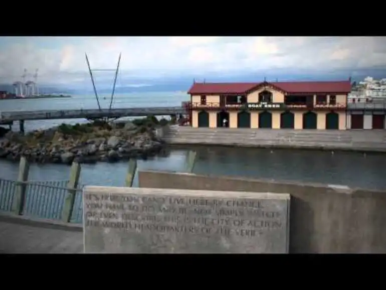 Image: Wellington Harbour's taniwha - Roadside Stories