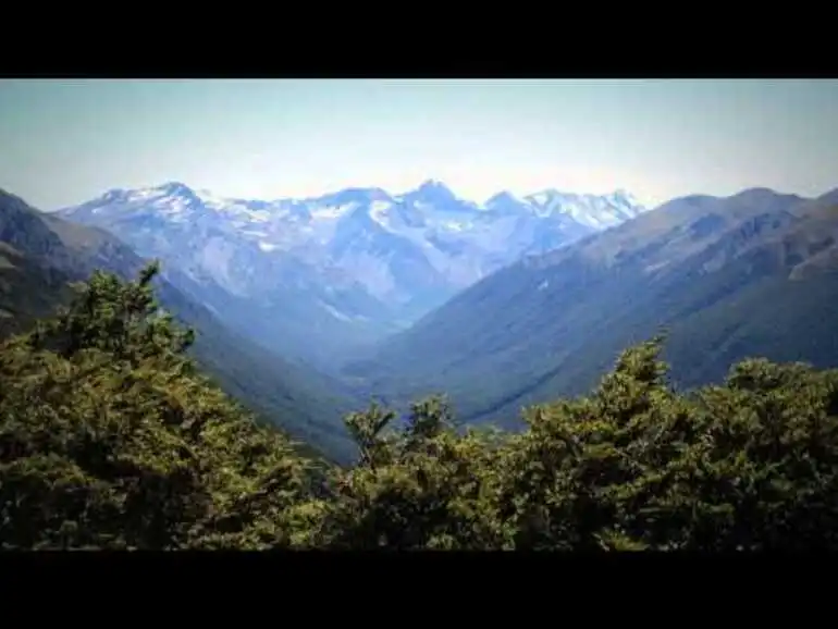 Image: The towering Southern Alps - Roadside Stories