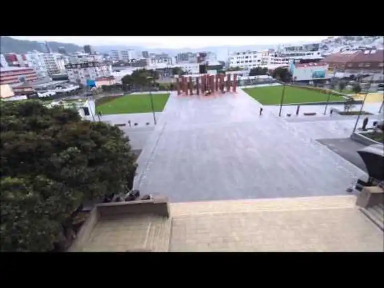 Image: Flyover of Pukeahu National War Memorial Park, 2015