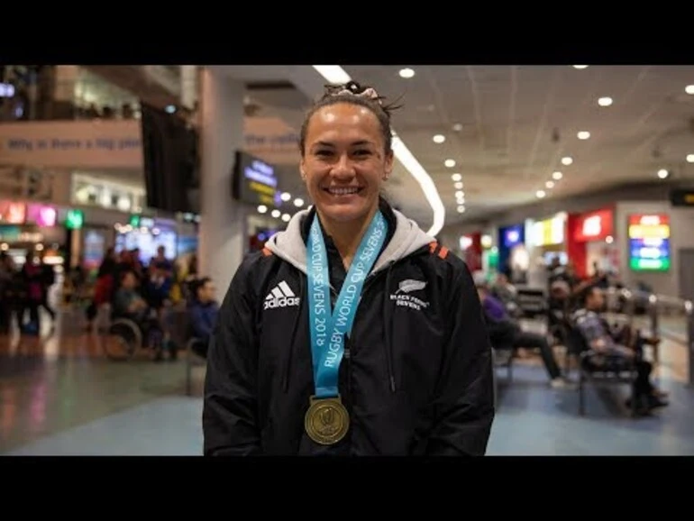 Image: Triumphant Black Ferns return home