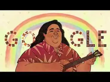 Image: Israel Kamakawiwoʻole’s 61st Birthday - Somewhere Over the Rainbow