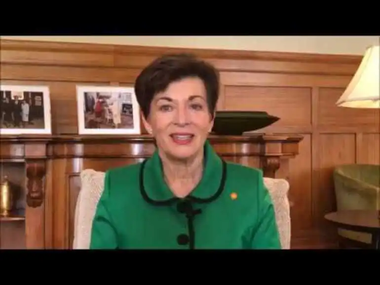 Image: VE Day message from Dame Patsy Reddy, Governor-General of New Zealand