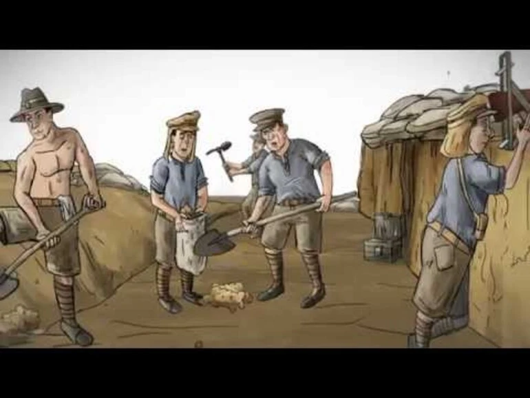 Image: Fast Facts - World War One: Trench Life
