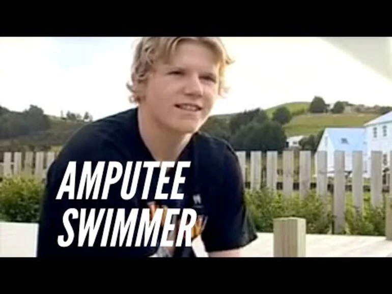 Image: Cameron Leslie: Amputee Swimmer