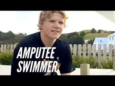 Image: Cameron Leslie: Amputee Swimmer