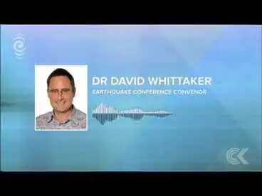 Image: Overseas experts flocking to earthquake conference after Kaikoura