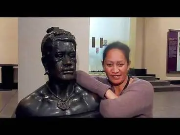 Whakapakoko tupuna - Te Wiki o Te Reo Maori (Maori Language Week) Image: Whakapakoko tupuna - Te Wiki o Te Reo Maori (Maori Language Week)