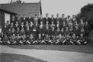 Education. School. Christ's College Posed Group c.1935 Image: Education. School. Christ's College Posed Group c.1935