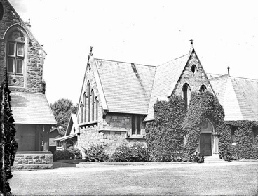 Christ's College Chapel. Rolleston Avenue. Christchurch, Canterbury, New Zealand. Image: Christ's College Chapel. Rolleston Avenue. Christchurch, Canterbury, New Zealand.