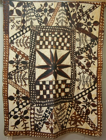 Image: Tapa or Siapo cloth, Samoa