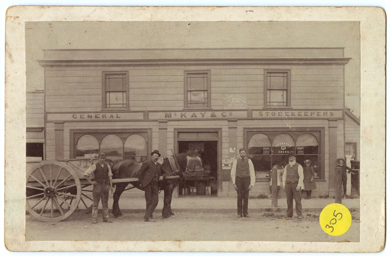 Image: Photograph, Original R.M. McKay Store