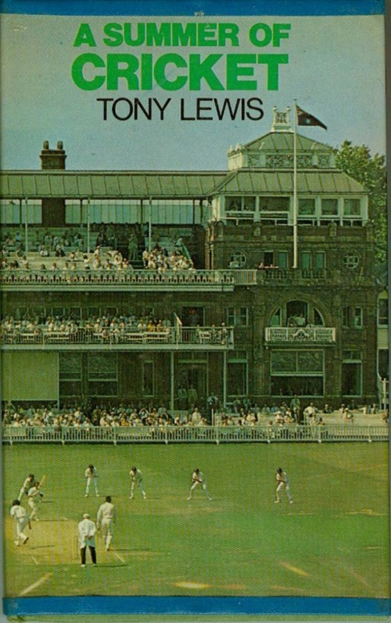 Image: Book: A Summer of Cricket by Tony Lewis 1976