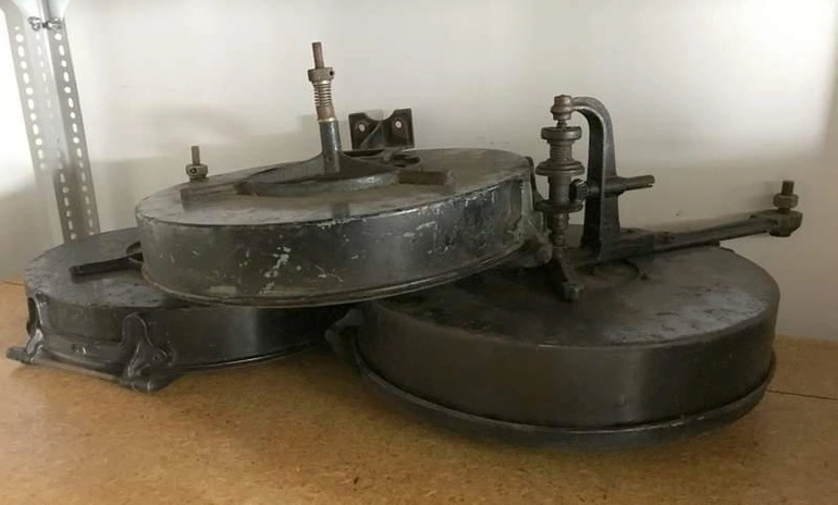 Image: Movie Projector, film canisters