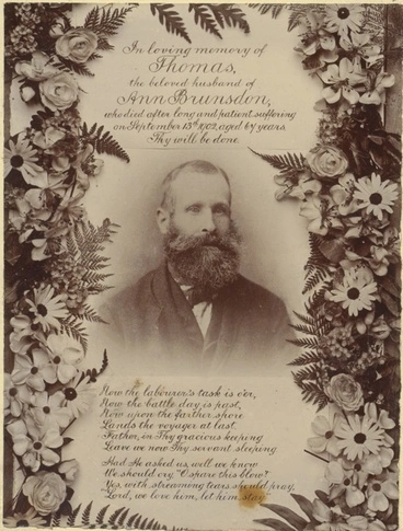 Brunsdon Family - 1873 Voyage Image: Brunsdon Family - 1873 Voyage