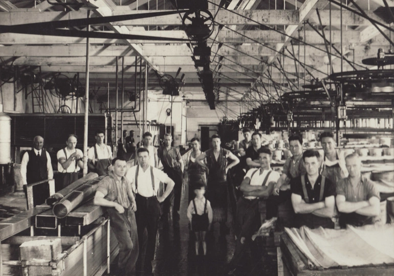 Image: Photograph [Mataura Dairy Factory employees]