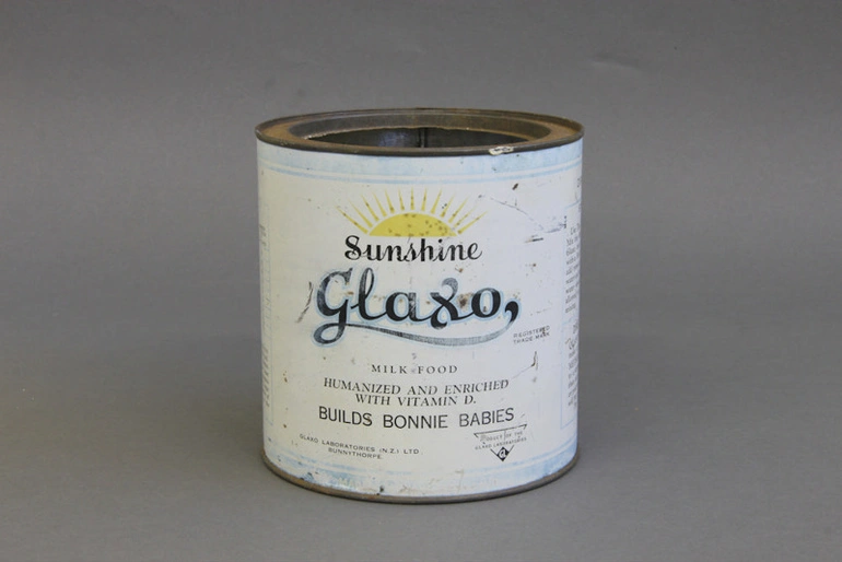 Image: Tin, Sunshine Glaxo Milk Food