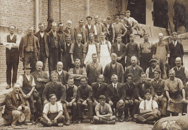 Image: Photograph [Mataura Paper Mill employees]