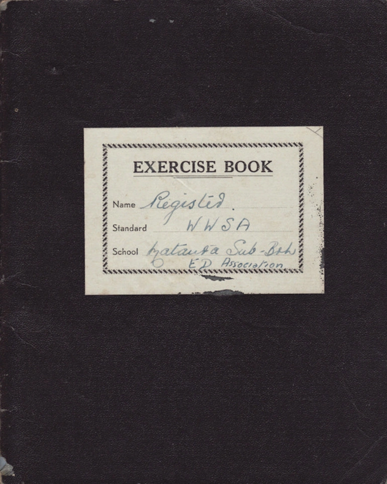 Image: Register of Duties, W.W.S.A., Mataura Branch