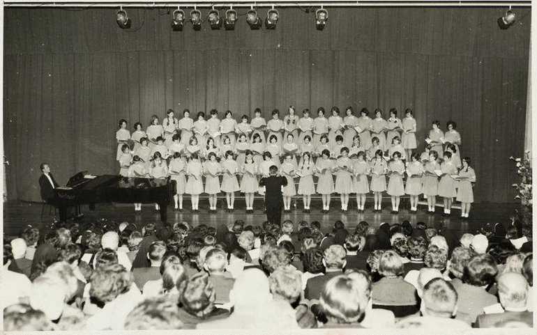 Image: 1968 Schola Cantorium - First Public Concert