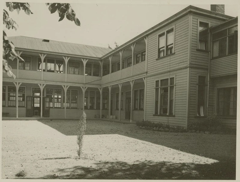 Image: 1954 Villa Maria Boarding College with Open Verandah