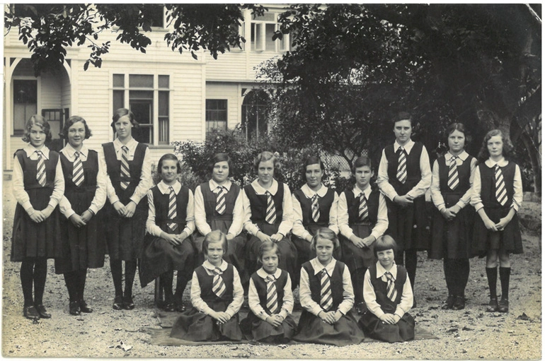 Image: Early Villa Maria College Students