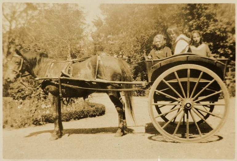 Image: Stella and Cart undated