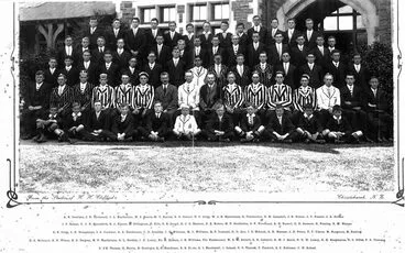 Dudley Newbigin at Christ’s College 1918 Image: Dudley Newbigin at Christ’s College 1918