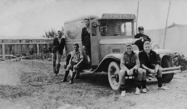Image: Watson Milk Delivery Truck