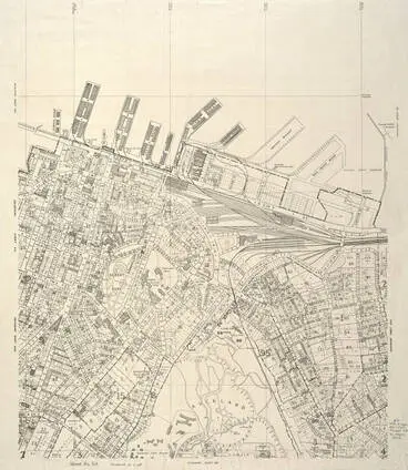Image: Auckland City Council planning map, sheet No. 5A