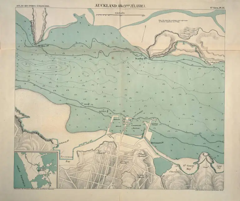 Image: Auckland, 1884 (Nelle Zelande)