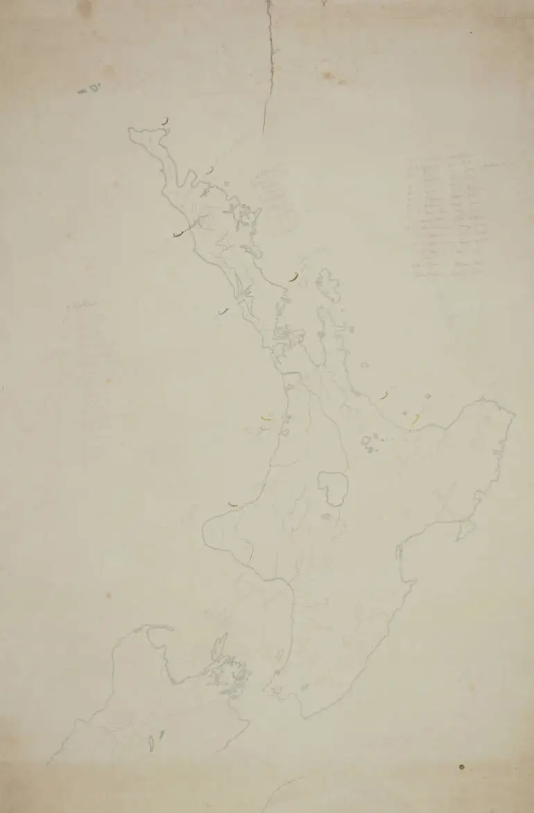 Image: Map of North Island showing Maori tribal areas.