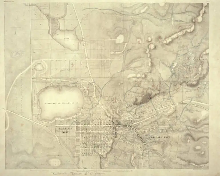 Image: Ballaarat gold fields