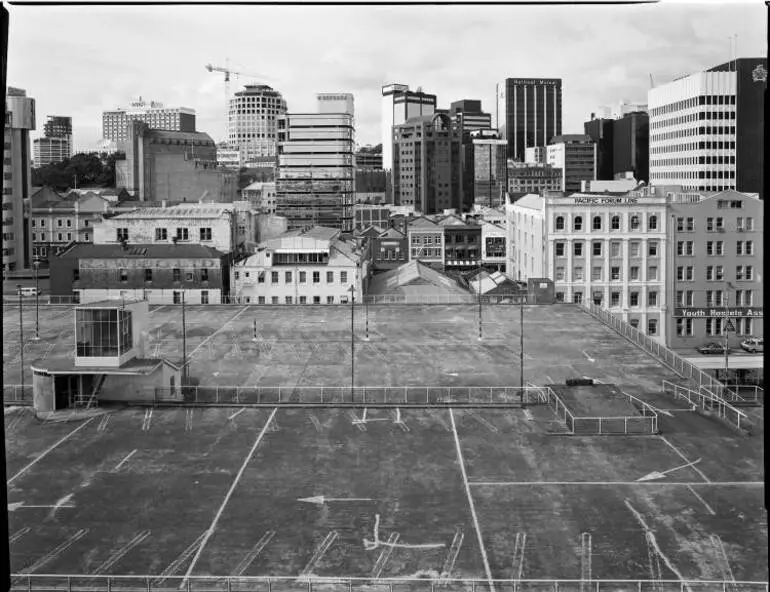 Image: Britomart Car Park, Auckland Central, 1989